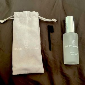 Authentic Brand New Harry Winston Jewelry Cleaner 1  oz/ 30 ml with brush.